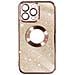 Cover Per Iphone 14 Pro Max Glitter Amovibile Silicone Protecam Spark Rose Gold - Foto miniatura 1