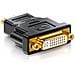 Adattatore Dvi Femmina A Hdmi Maschio Full Hd 1080p Convertitore Connettore Pc - Foto miniatura 1