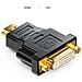 Adattatore Dvi Femmina A Hdmi Maschio Full Hd 1080p Convertitore Connettore Pc - Foto miniatura 2