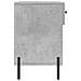 Panca Porta Scarpe Grigio Cemento 102x35x55cm Legno Multistrato - Foto miniatura 4