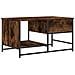 Tavolino Da Salotto Rovere Fumo 85,5x51x45 Cm Legno Multistrato - Foto miniatura 2