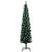 Albero Di Natale Artificiale Sottile Con 150 Led 150 Cm - Foto miniatura 3