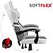 FORCE 4.4 Sedia da gaming per PC Seduta a dondolo (culla) Grigio, Bianco - Foto miniatura 13
