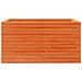 Fioriera Giardino Marrone Cera 90x60x45,5cm Legno Massello Pino - Foto miniatura 4