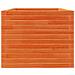 Fioriera Giardino Marrone Cera 90x60x45,5cm Legno Massello Pino - Foto miniatura 5