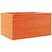 Fioriera Giardino Marrone Cera 90x60x45,5cm Legno Massello Pino - Foto miniatura 1