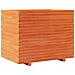 Fioriera Giardino Marrone Cera 90x60x72 cm Legno Massello Pino - Foto miniatura 1