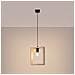 Sollux Lighting Lampada A Sospensione Aries In Legno Naturale Sl.1310 - Scandinavo Lampade A Sospensione Legno Naturale 133x24x8 Cm - Foto miniatura 3