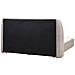 Letto Contenitore Tessuto Monestier 180 X 200 Cm Tortora - Foto miniatura 6