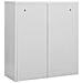 Lusso Casadino -  Armadio Per Ufficio Grigio Chiaro 90x40x102 Cm In Acciaio - Foto miniatura 5