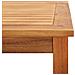 Tavolino Da Caffè Per Giardino 60x60x36 Cm Legno Di Acacia - Foto miniatura 5