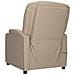 Poltrona Alzapersona Cappuccino In Similpelle - Foto miniatura 5