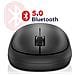 Mouse Bluetooth 1200dpi Ergonomico Opaco Compatto, Nero - Foto miniatura 4