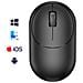 Mouse Bluetooth 1200dpi Ergonomico Opaco Compatto, Nero - Foto miniatura 5