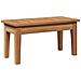 Set Panchina da Giardino a 2 Pezzi in Legno Massello di Teak - Foto miniatura 6