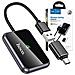 Hoco Adattatore Carplay Wireless Hoco Hu1 Nero Usb A / Usb C - Foto miniatura 1