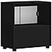 Mobile per lavabo da bagno con porta TULUM Nero 60 x 34 x 63 cm - Foto miniatura 7