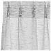 Tende con tende 2 pcs Grigio chiaro 140x175cm Poliestere - Foto miniatura 5