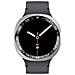 Anello Della Lunetta In Acciaio Inossidabile Compatibile Con Samsung Galaxy Watch8 44mm - Stile E Proteggi Il Tuo Smartwatch White+black - Foto miniatura 3