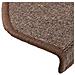 Tappetini per scale 20 pz 65x24x4 cm Marrone caffè Semicircolari Grandi - Foto miniatura 6