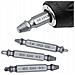 Set Di Estrattori Per Viti Danneggiate - 4 Pezzi | Compatibile Con Trapano Avvitatore | Alta Qualità E Durata, Metallo Resistente - Foto miniatura 3