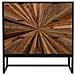 Cassettiera In Legno Marrone 75x36x80 - Foto miniatura 3