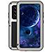 Cover per Galaxy A52 5G - Vidrio, Argento, Antiurto - Foto miniatura 1