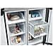 Cube 83 Serie 3 HCR3818DNMM frigorifero side-by-side Libera installazione 467 L Acciaio inox - Foto miniatura 13