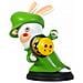 Figurina Rabbid Luigi Altezza 15 cm - Foto miniatura 3