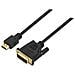 A117-0090 cavo e adattatore video 1,8 m HDMI tipo A (Standard) DVI 18+1 Nero - Foto miniatura 1