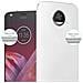 Custodia Compatibile Con Motorola Moto Z2 In Argento Metallico - Coperchio Protettivo In Silicone Tpu Flessibile - Foto miniatura 7