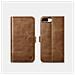 Caso In Vera Pelle Staccabile 2 In 1 Brown Iphone 7/8 - Foto miniatura 1