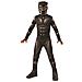 Costume Rubini Di Rubie Ufficiale Nero Panther Avengers Per Bambini, Unisex, Multicolore - Foto miniatura 1