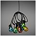 Luci per Feste 20 Lampadine Trasparenti Ovali Multicolori - Foto miniatura 2