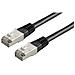 S / FTP (PiMF) Patch Cord Cat. 6, black 1.5 m, Nero, 100 Ohm, 1,5 mm (0.0591")  - Foto miniatura 1