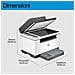 LaserJet M234sdn Multifunction Bianco e nero Stampante, Solo Ethernet; Fotocopiatrice, scanner - Foto miniatura 7