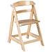 Seggiolone Sit Up Click e Fun - Incl. tavolo da pranzo e appendiabiti - Cresce con il bambino - Naturale - Foto miniatura 8
