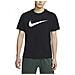 T-shirt Da Uomo Swoosh Nera Taglia L Cod Dc5094-010 - Foto miniatura 1