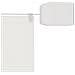 Paravento Verticale Bianco 60x800 cm Tessuto Oxford - Foto miniatura 2