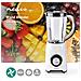 Frullatore A 2 Velocità 1,5l Con Potenza 800w, Bianco - Foto miniatura 3