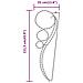 Stringhe Luci a Forma di Palle 2pz Bianco Caldo 111,5x35x4,5cm - Foto miniatura 2