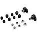 Tappi Per Le Orecchie Per Sony Wf-1000xm3 / Wf-1000xm4 Nero 7 Par - Foto miniatura 4