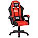 Sedia Gaming Rally Arancione Imbottita Con Poggiatesta, Schienale Reclinabile Max 135, Cuscin - Foto miniatura 1