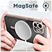 Cover Magsafe Per Iphone 11 Silicone Protezione Camera Bordo Cromato Rose Gold - Foto miniatura 5