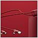Cavo Usb A, Usb C / Usb C Ice-c 4 In 1, Cavo Lightning 1 M, Rosso - Foto miniatura 3