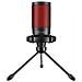 wired gaming microphone with backlight tripod USB SONAR PRO Nero, Rosso Microfono per console di gioco - Foto miniatura 9
