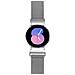 Cinturino Per Galaxy Watch 4/4 Classic / 5/5 Pro / 6/6 Classic Milanese Acciaio, Argento - Foto miniatura 2