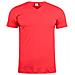 Basic-t V-neck Rosso Xl - Foto miniatura 1