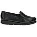 Black Nappa Casual Closed Loafers Mocassino Pelle Scarpe Donna Nero Eu 36, 9-24750-41-022 - Foto miniatura 2