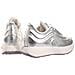 Fin Leisure Trainers Sneakers Pelle Scarpe Donna Argento Eu 38, 7-102311 7600 - Foto miniatura 3